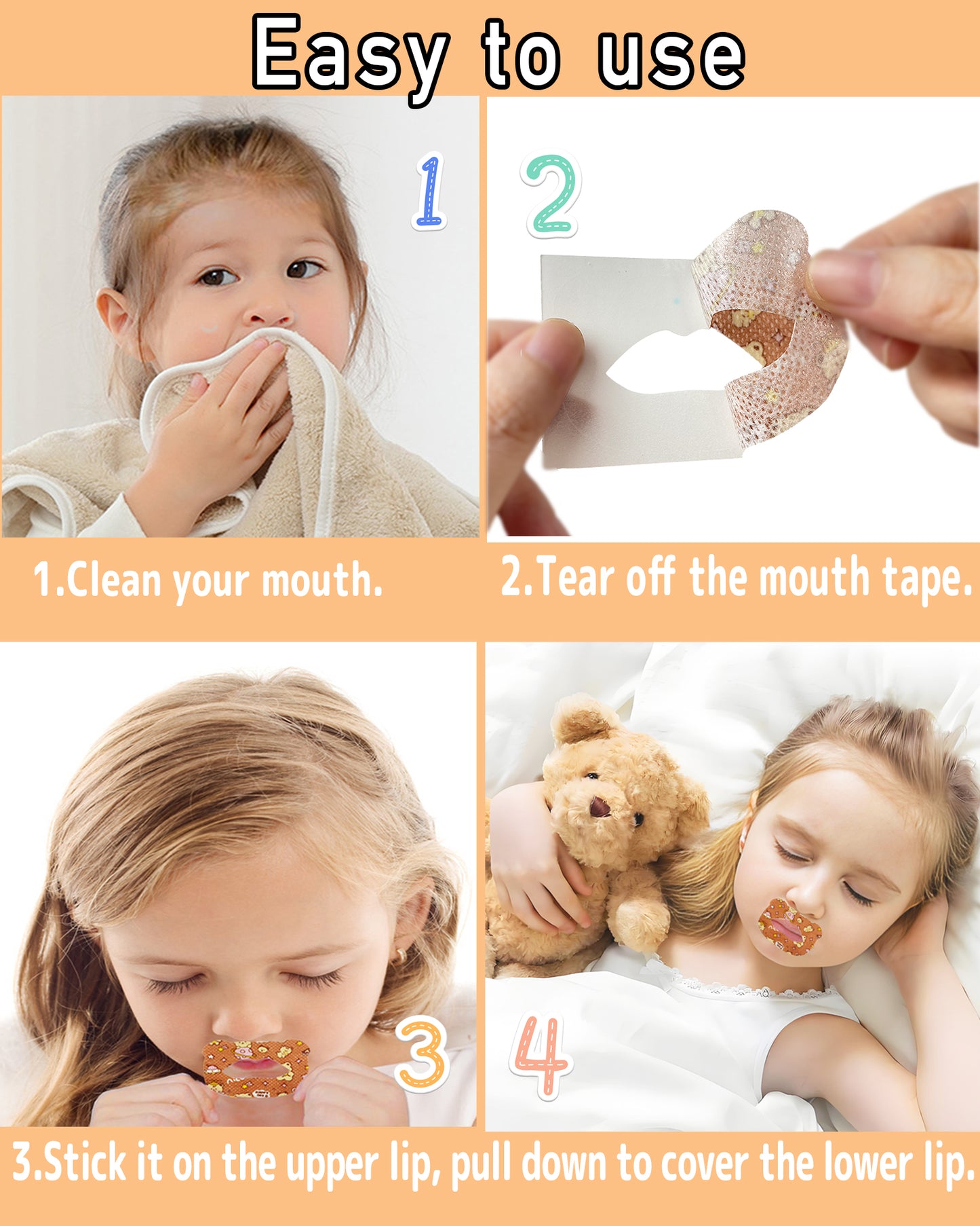 Mouth Tape For Sleeping（Small For Kids)